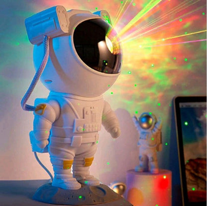 Astronaut Galaxy Projector - 360 Magnetic Head Rotation, Remote Control