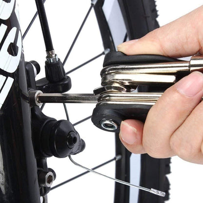 16-in-1 Multi-Purpose Key Spoke Wrench Repair Tool Kit