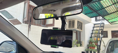 360° Rearview Mirror Car Phone Holder – Universal Mount for Cars & Trucks