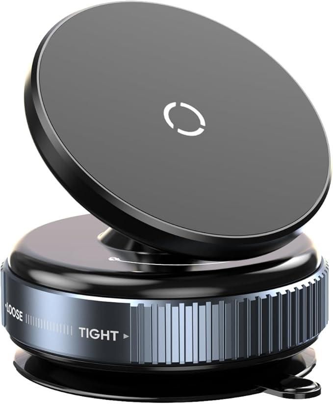 Magnetic Suction Phone Holder | 360° Rotation for Car, Office & More