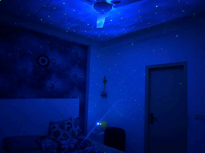 Astronaut Galaxy Projector - 360 Magnetic Head Rotation, Remote Control